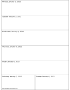 01/02/2012 Weekly Calendar-portrait calendar