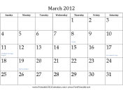 March