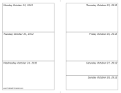 10/22/2012 Weekly Calendar-landscape calendar