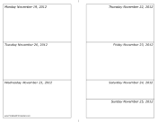 11/19/2012 Weekly Calendar-landscape calendar